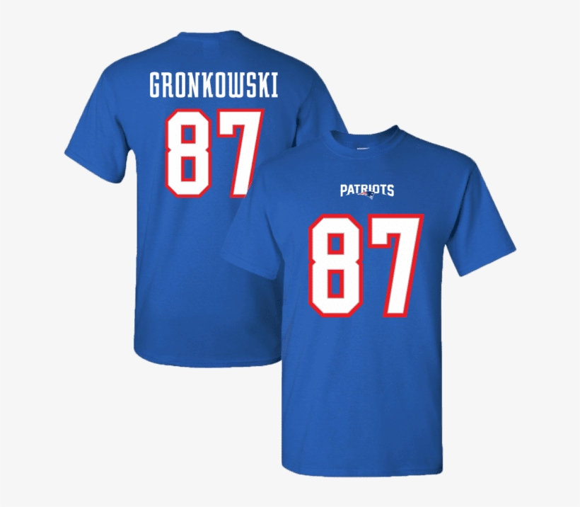 Men's New England Patriots Rob Gronkowski - New England Patriots, transparent png #8784980