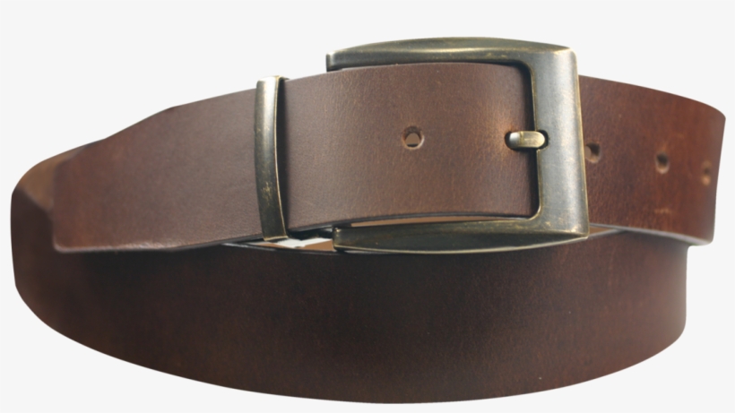 Leather Belt Vintage Look - Buckle, transparent png #8785008
