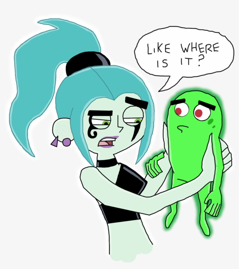 Png - Danny Phantom Skulker And Ember, transparent png #8785151