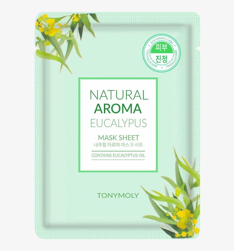Tony Moly Natural Aroma- Eucalyptus - Natural Aroma Sheet Mask Png, transparent png #8785357