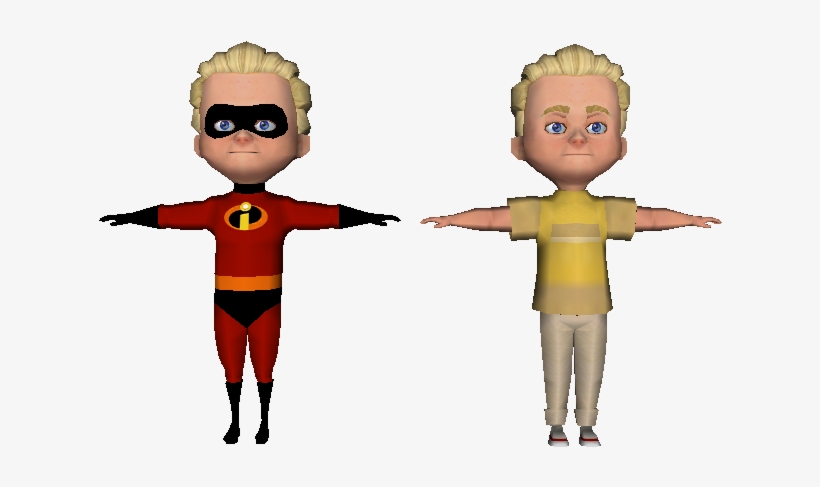 Download Zip Archive - Incredibles Character Modeling, transparent png #8785528