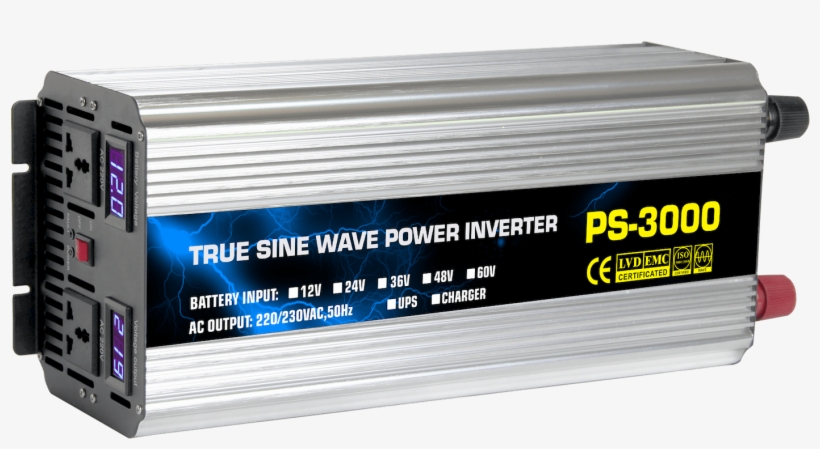 Pure Sine Wave Inverter 3000w-1500x1125px - Power Inverter, transparent png #8786136