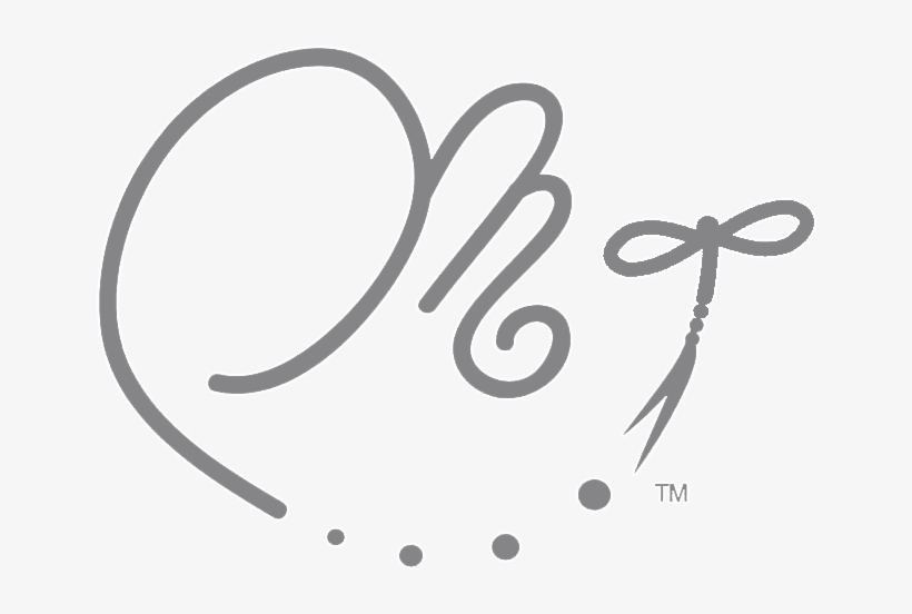 Logo White Transparent Large Padding M Logo Gray Stroke - Calligraphy, transparent png #8786318