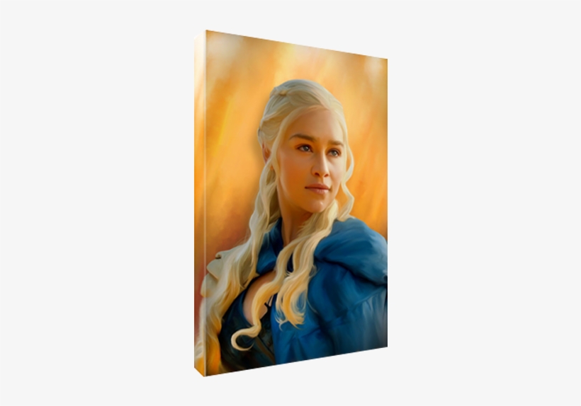 Details About Daenerys Targaryen Game Of Thrones Poster - Modern Art, transparent png #8786439