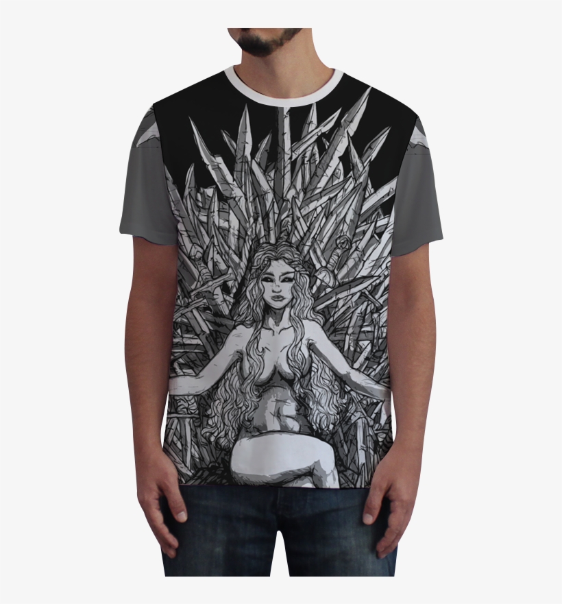 Camiseta Fullprint Iron Throne Daenerys Targaryen Mother - Brazil, transparent png #8787058