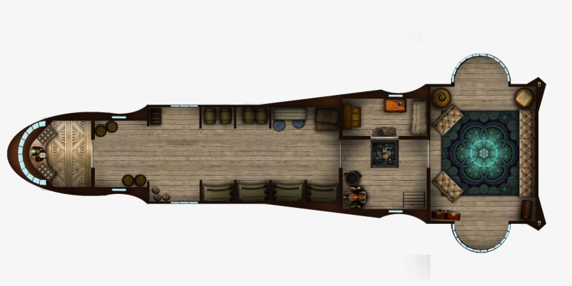 30349 Airship 4 Indoor - House, transparent png #8787282
