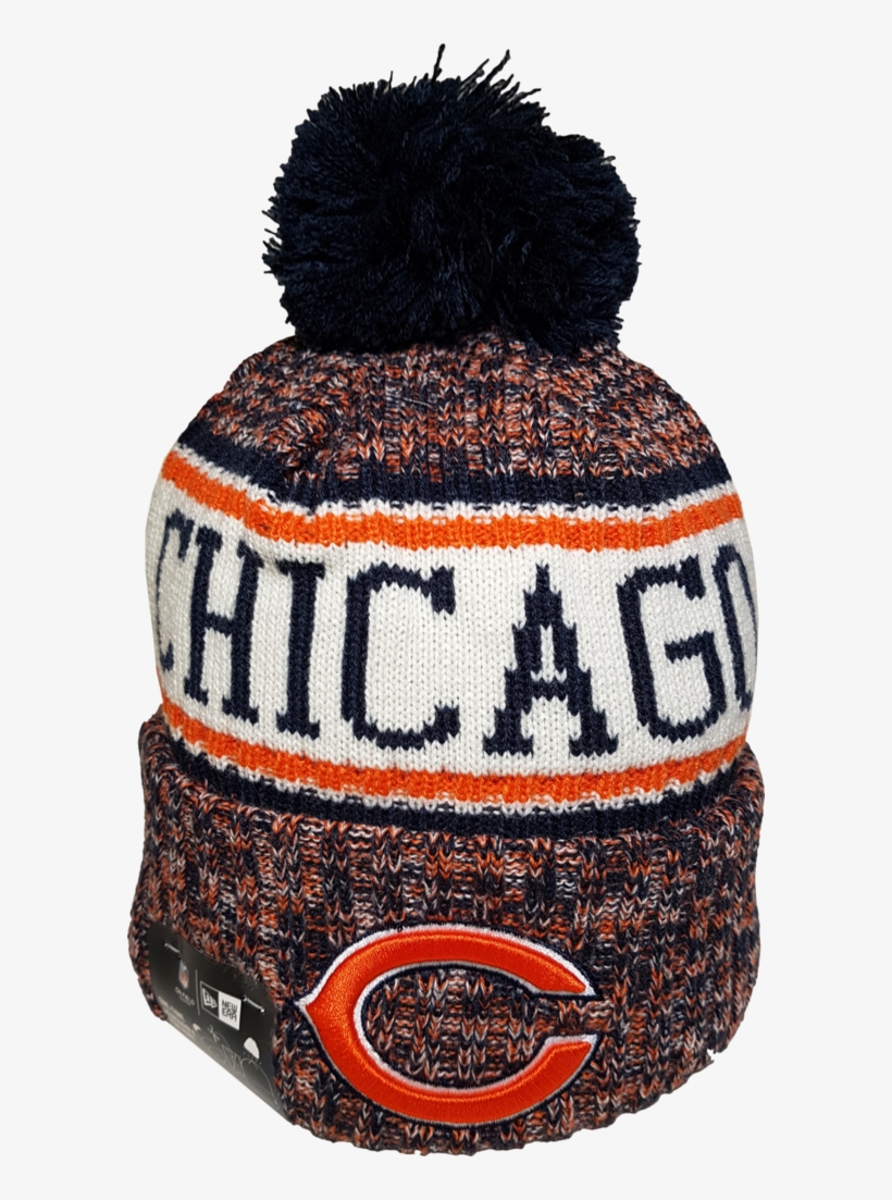 Chicago Bears Sweater Knit Hat, transparent png #8787339