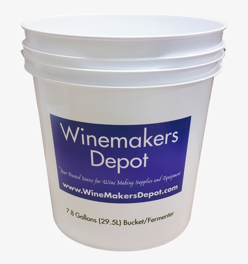 Fermenting Bucket - No Lid - Plastic, transparent png #8787551