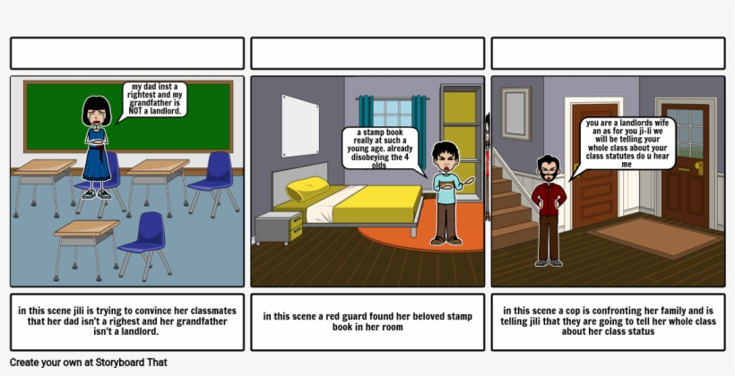 Red Scarf Girl - Green Ribbon Story, transparent png #8788323