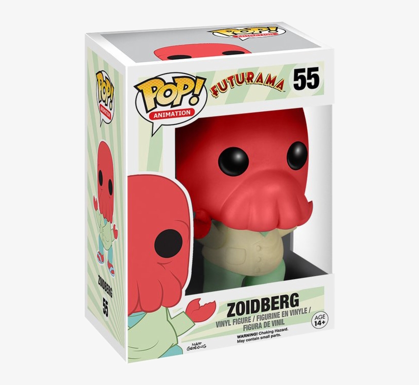 Futurama Zoidberg - Funko Pop Zoidberg, transparent png #8788461