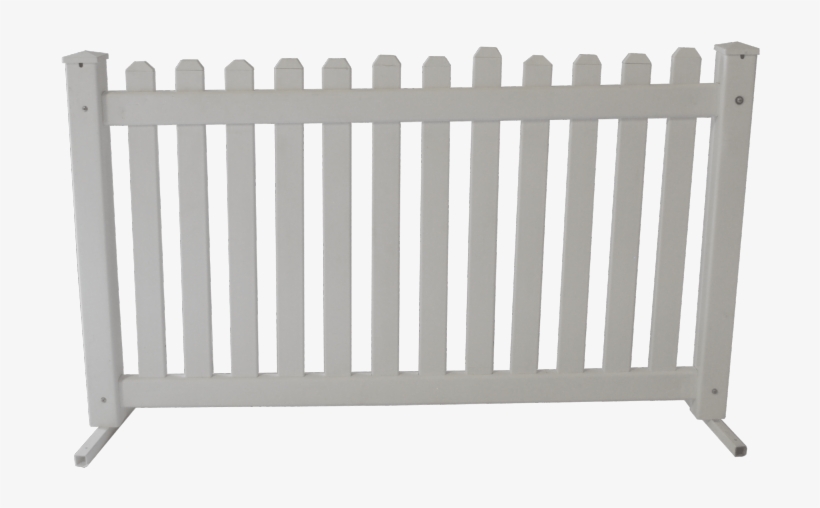 Classic Fence Best Of White Resin Picket Fence A Classic - Cradle, transparent png #8788532