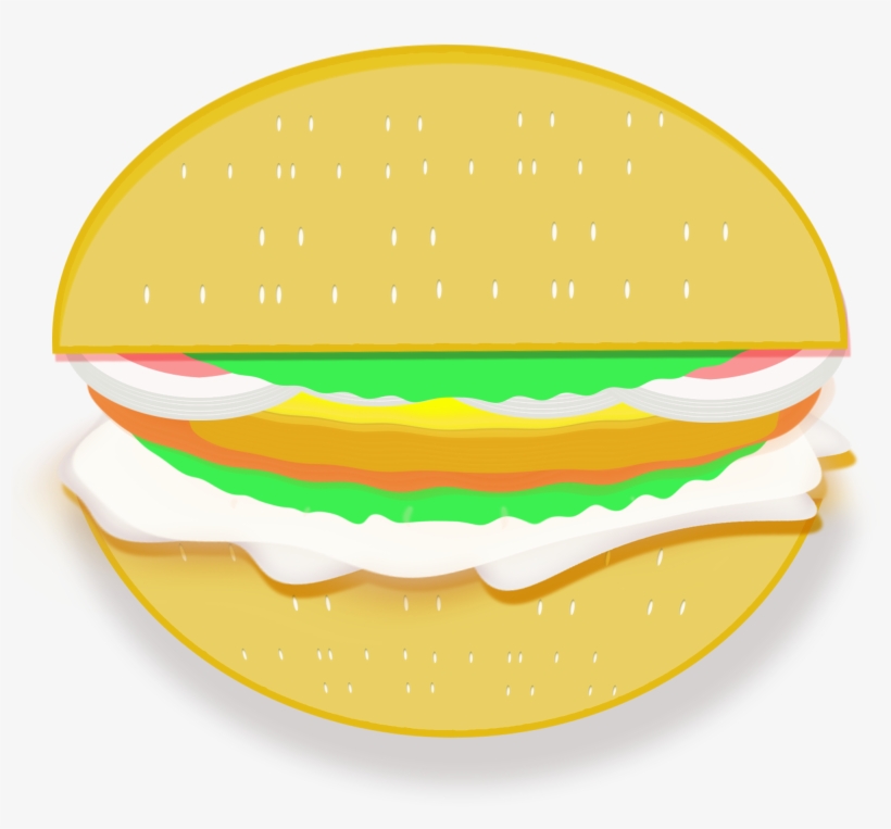 Jaune Dessiné Main Nourriture Gourmet Png And Psd - Fast Food, transparent png #8788803