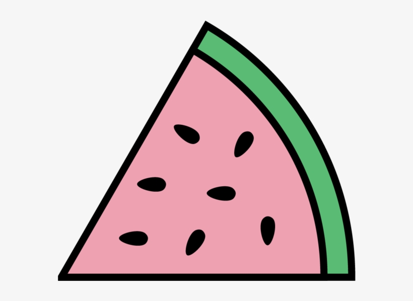 Wm-slice@2x - Watermelon, transparent png #8788898