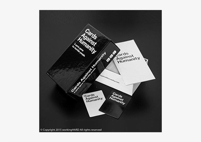 Auction - Board Game Black And White Cards, transparent png #8789223