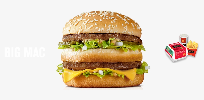 Big Mac - Big Mac Burger Png, transparent png #8789378