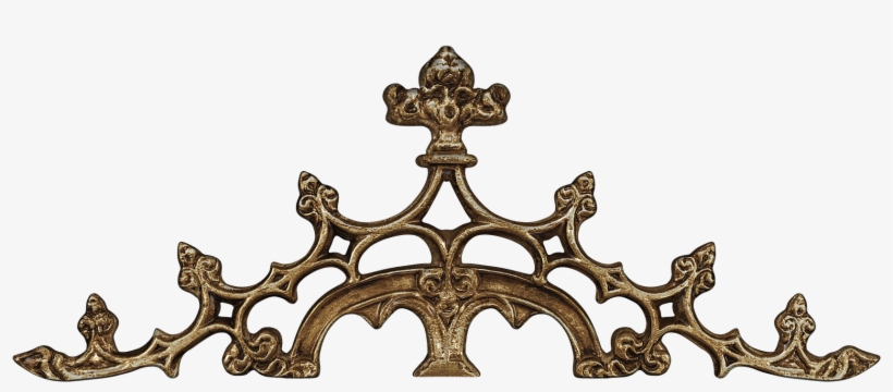 Gothic Gold Ornaments Png, transparent png #8789577