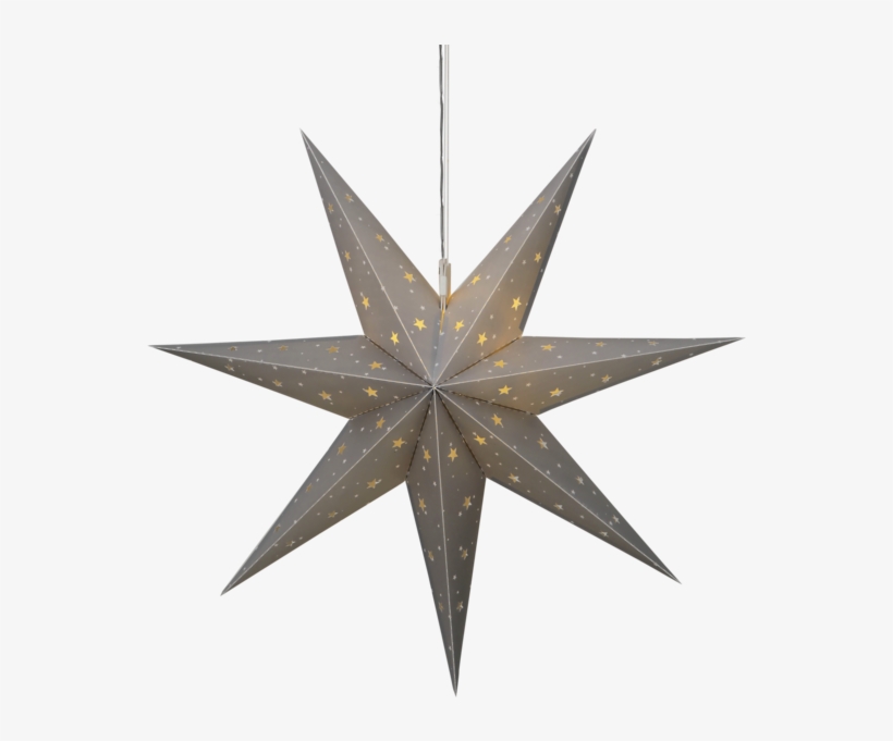 Julstjärna Grå, transparent png #8789734