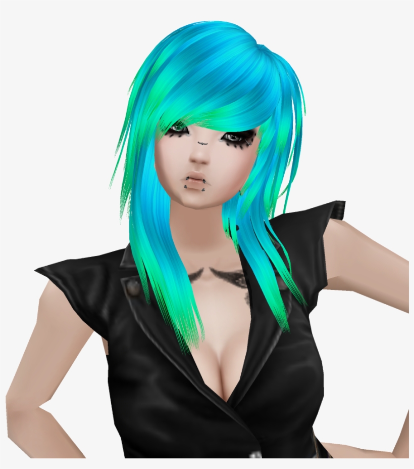 Seapunk Photo By Wondah Woman - Lace Wig, transparent png #8789979