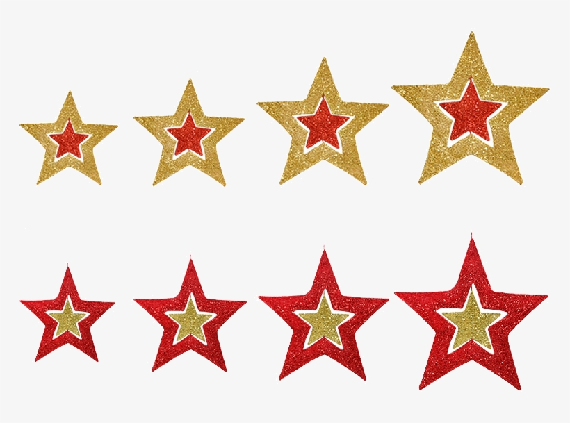 Lightbox Moreview - Gold Star Sticker Cartoon, transparent png #8790034