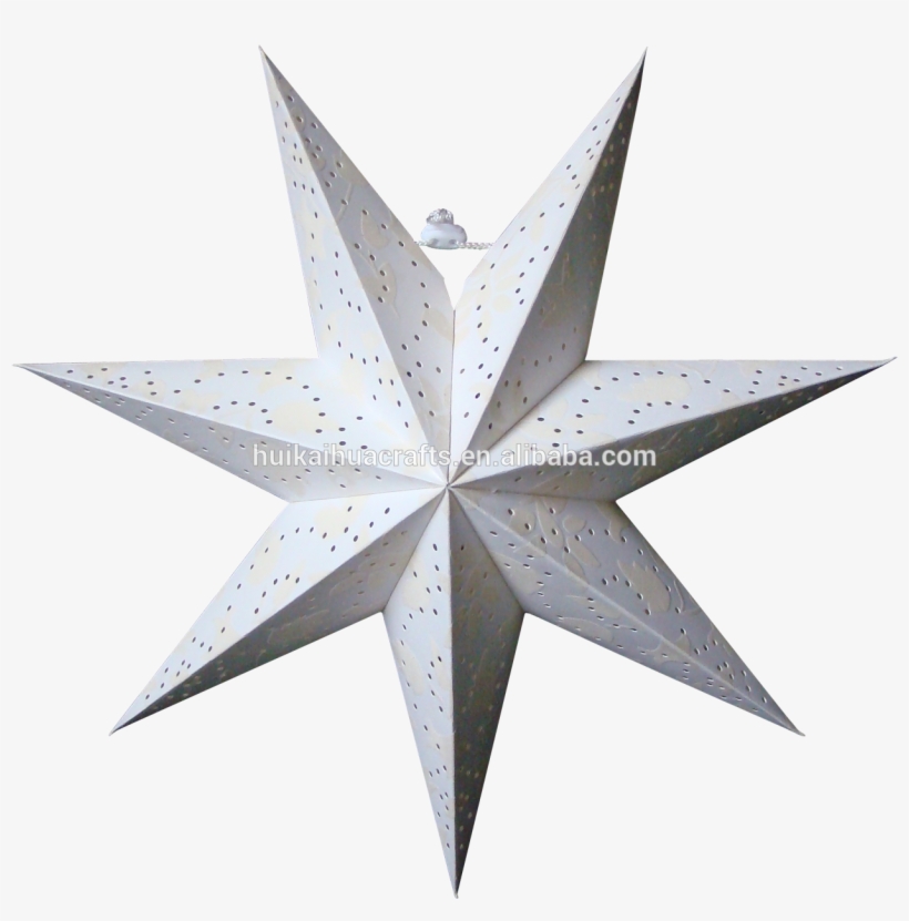 7 Angles Hanging Light Christmas Decoration Led Paper - Construction Paper, transparent png #8790071