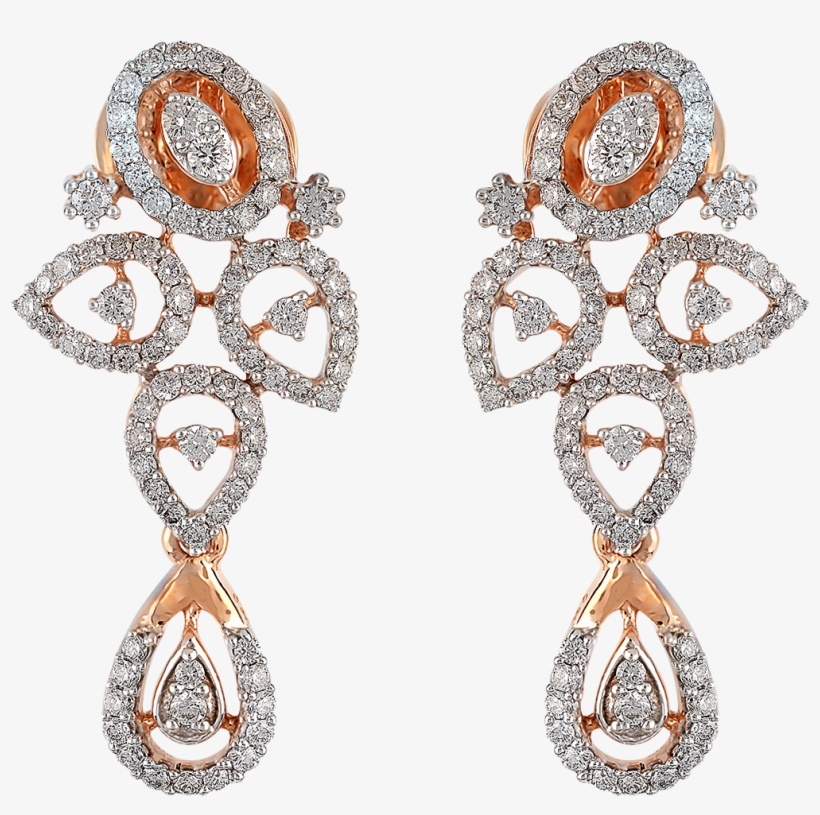 Orra Diamond Hanging Earring - Jewellery, transparent png #8790315
