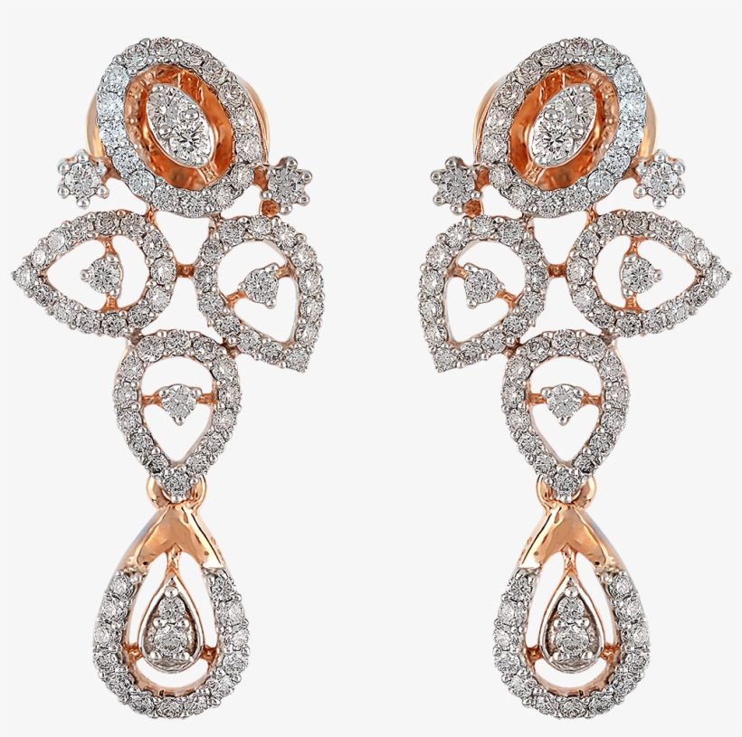 Orra Diamond Hanging Earring - Jewellery, transparent png #8790315