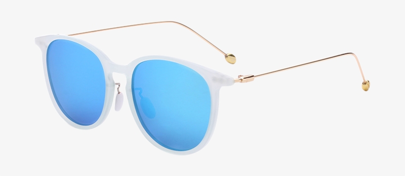 2018 Butterfly Frame Mirrored Sunglasses With Skinny - New Style Goggles For Girl, transparent png #8790316