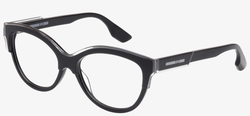 Picture New Alexander Mcqueen Solid Clear Mq O - Gucci 03290, transparent png #8790383