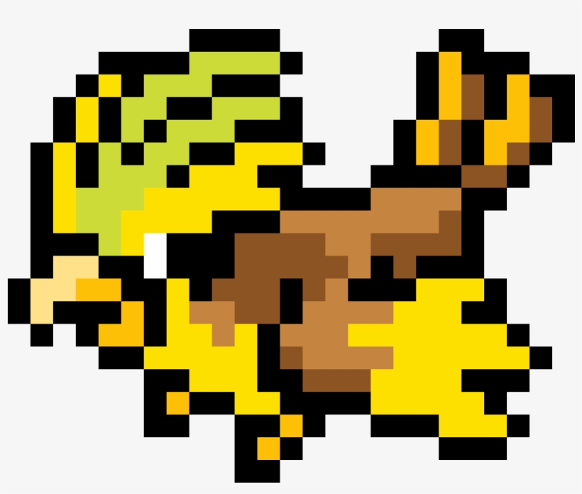 Shiny Pidgeot Pokemon Pixel Art Pidgey Free Transparent Png Download Pngkey