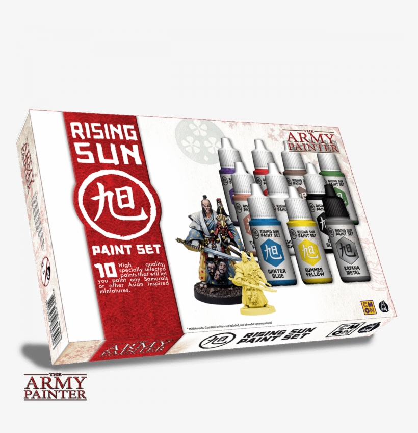 Rising Sun Paint Set, transparent png #8790541