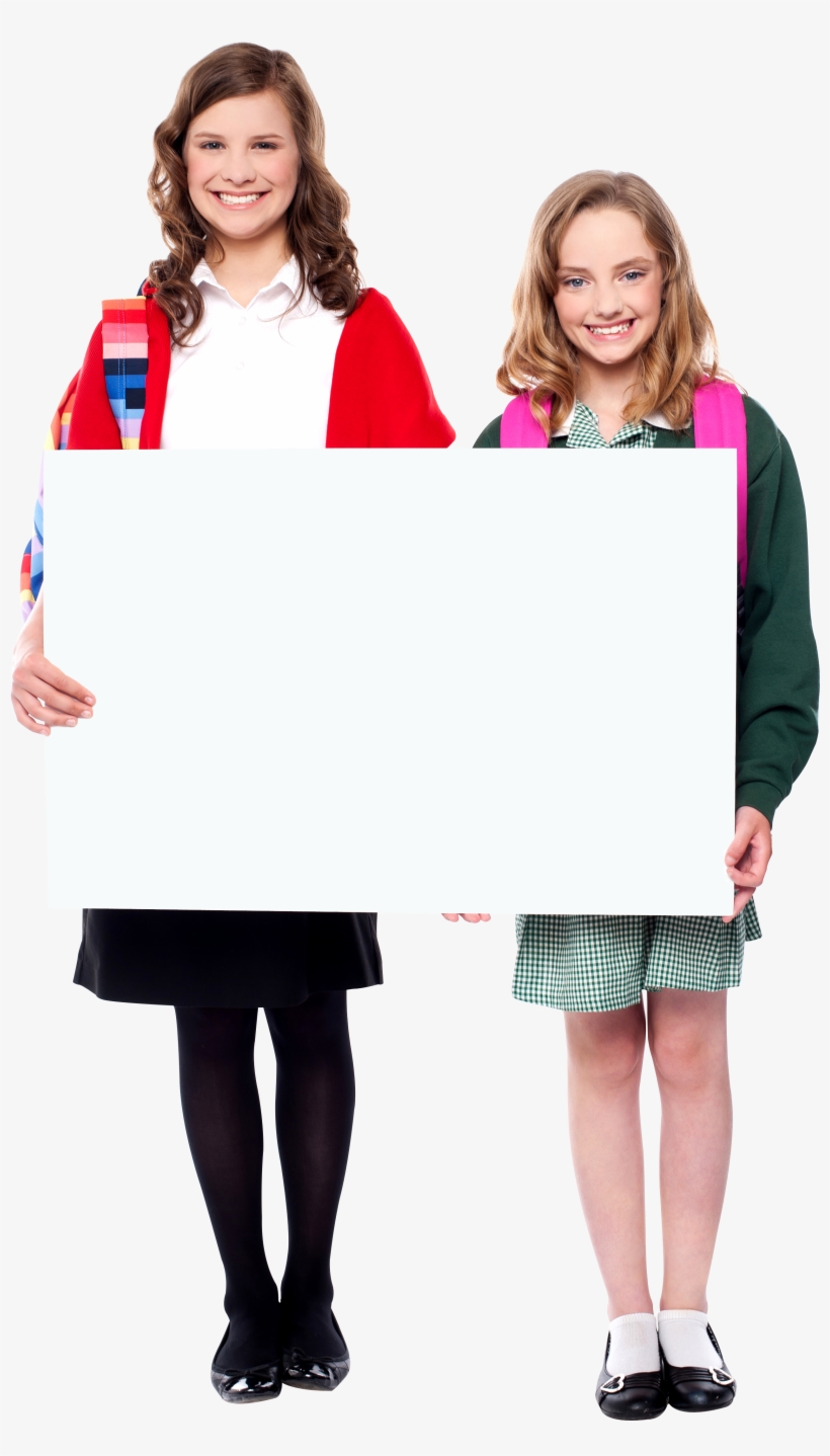 People Holding Banner Free Commercial Use Png Image - Stock Photography, transparent png #8790942