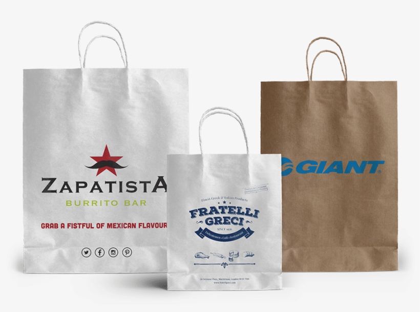 The Printed Bag Shop The Only Paper Bag Company You - Company Paper Bags, transparent png #8791384