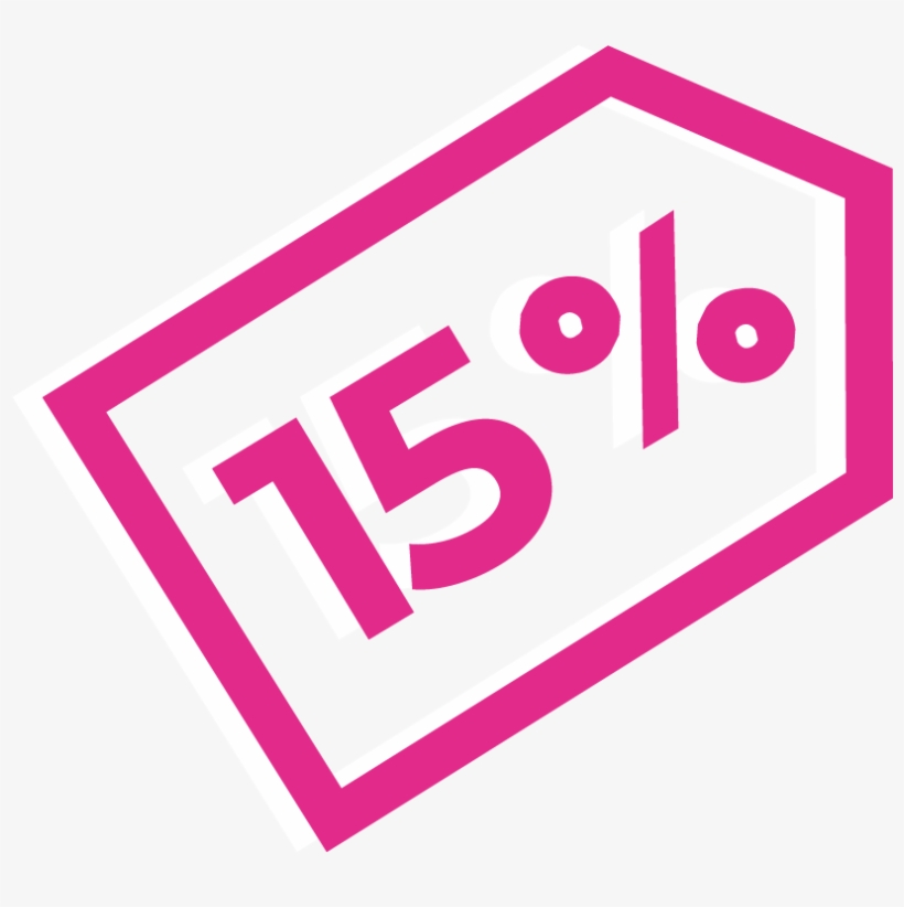 15% Off For Education Professionals And Students - Sign, transparent png #8791455