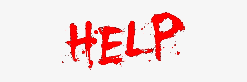 Help 1277×434 - Fear Itself, transparent png #8791598