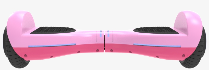 Pink Ion Hoverboard Front View - Skateboard, transparent png #8791646