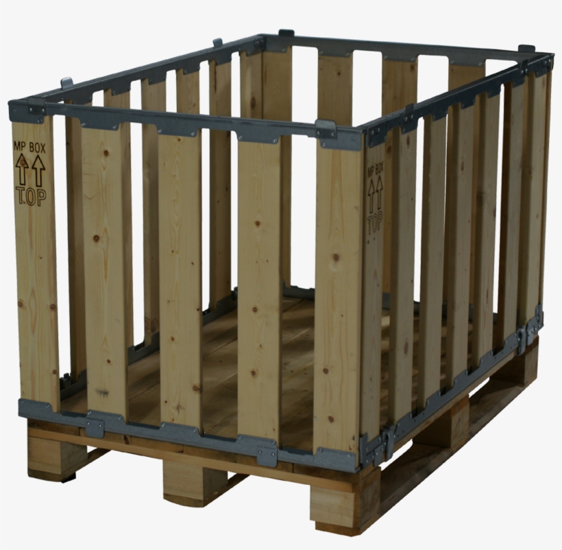 Pallet Cage Collo Modular - Cage Pallet, transparent png #8791773