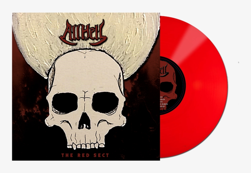 All Hell The Red Sect 12" - Skull, transparent png #8792144