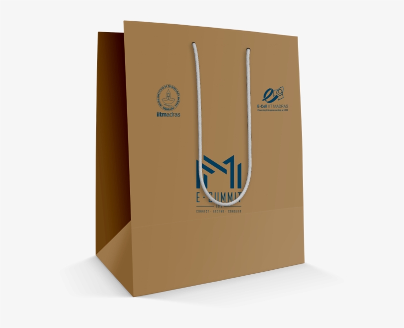 Iit Madras Shopping Bag - Paper Bag, transparent png #8792176