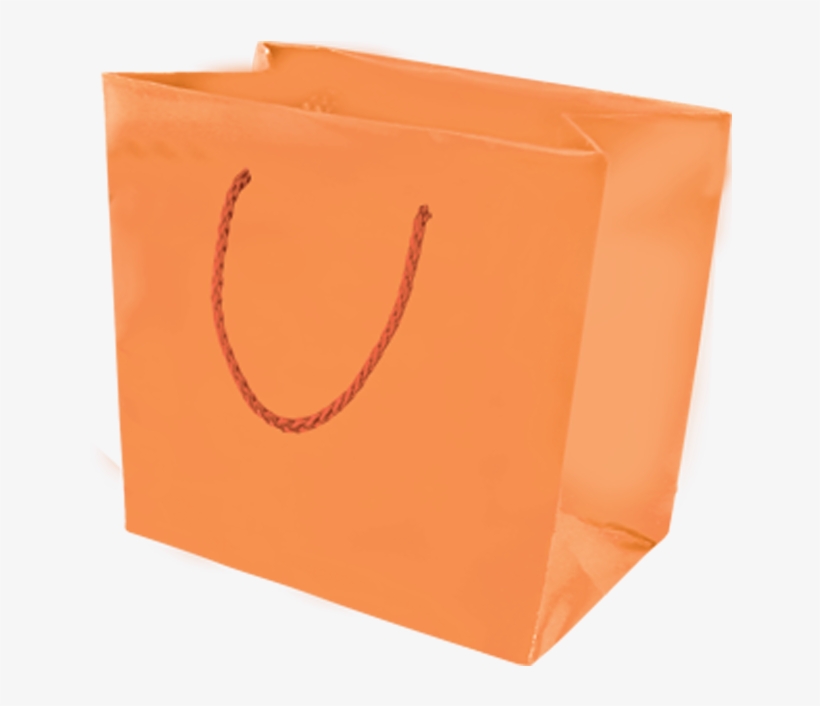Picture Of Galleria Gift Bag - Orange Gift Bag Png, transparent png #8792321