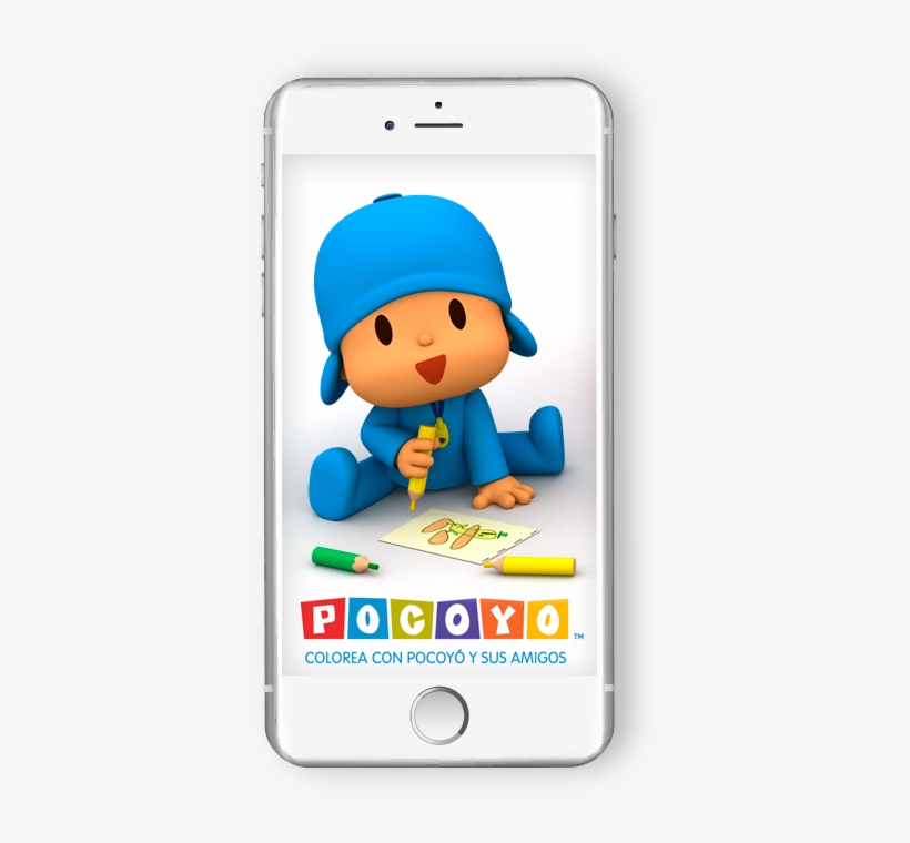 Coloring - Pocoyo, transparent png #8792758