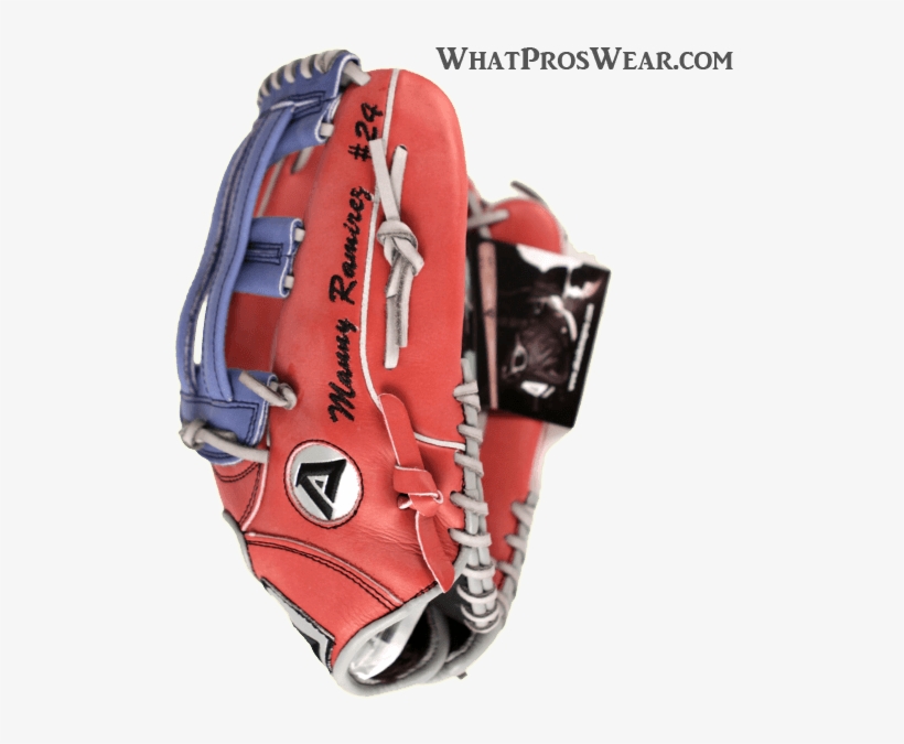 Manny Ramirez Red Glove - Akadema Manny Ramirez Glove, transparent png #8792784