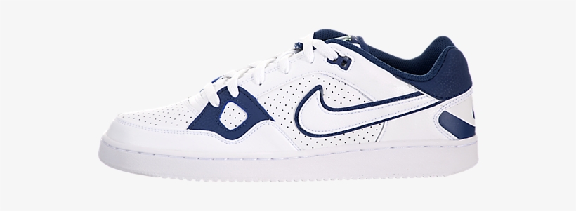 For Sales Men's Nike Son Of Force White / White Black - Sneakers, transparent png #8792864