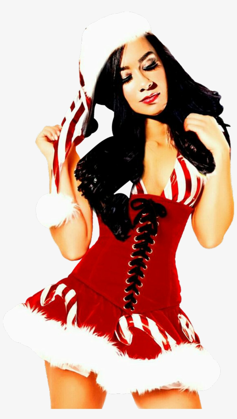 Ajlee Sticker - Christmas Wwe Divas Sexy, transparent png #8793007