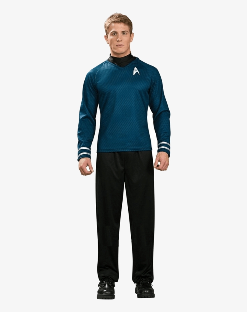 Adult Star Trek Spock Shirt - Star Trek Costume, transparent png #8793397
