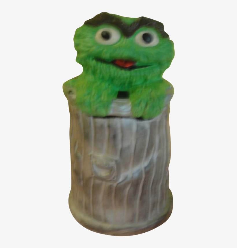 California Original Oscar The Grouch Muppets 972 Cookie - Figurine, transparent png #8793439