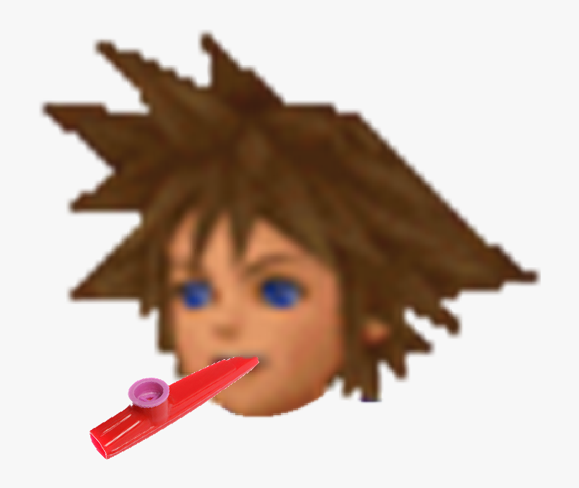 Kingdom Hearts 3 Kingdom Hearts Sora Kazoo Bad Edits - Doll, transparent png #8793573