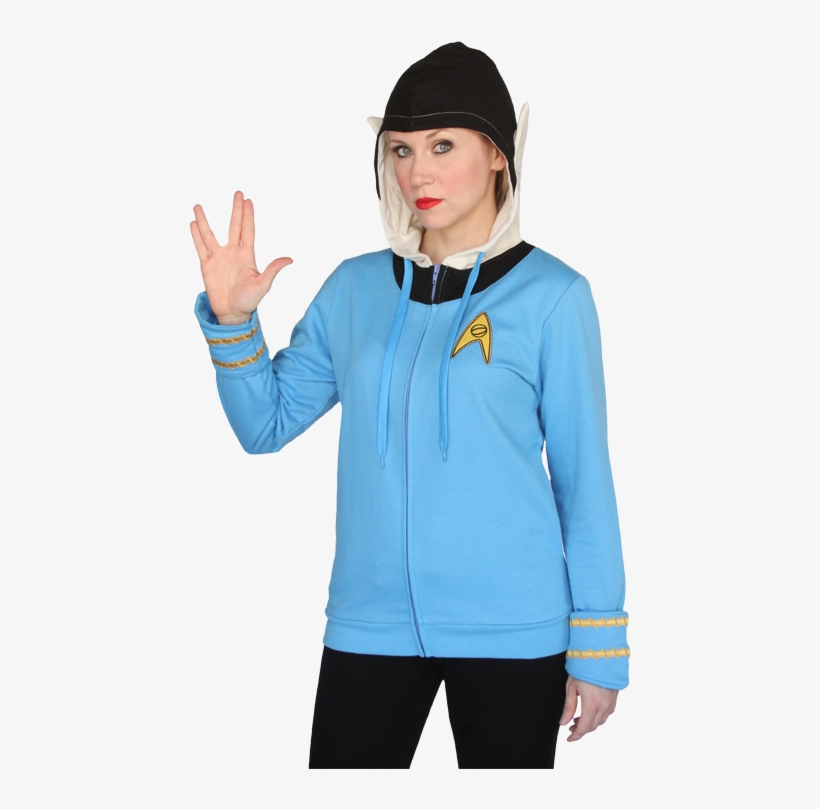 Spock Hoodie - Sudadera Star Trek, transparent png #8793697