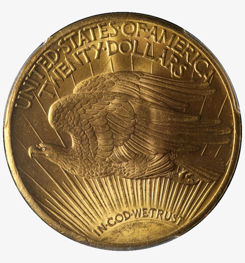 1927 Saint-gaudens Gold $20 Pcgs Ms65 Cac Sticker Superb - Coin, transparent png #8794032