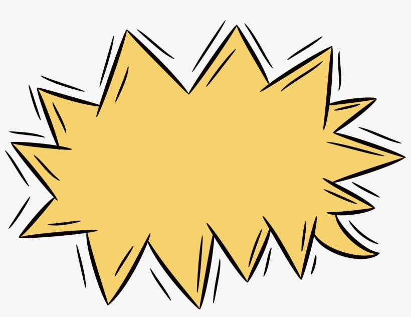 Jpg Freeuse Library Explosion Clip Line Art, transparent png #8794096