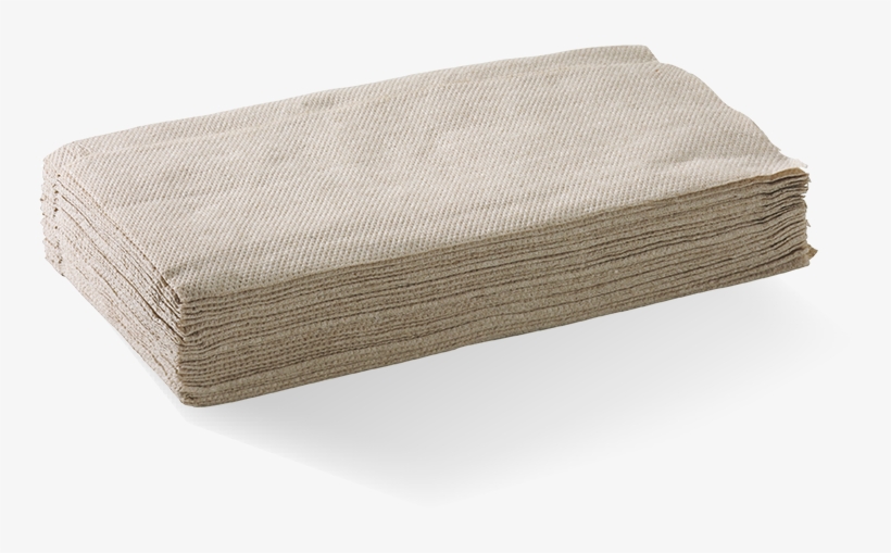 Single Saver 1-ply Natural Biodispenser Napkin - Napkin Brown Png, transparent png #8794443